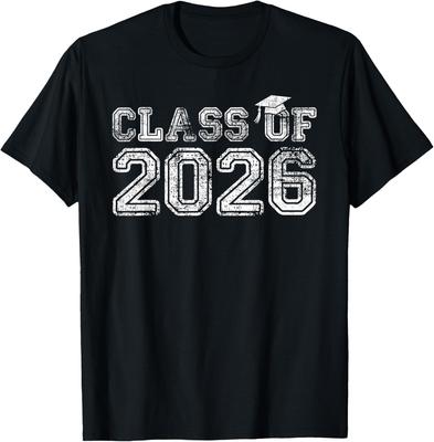 Senior 2026 Graduate Class of 2026 Graduation Men Women TShirt  Graphic T Shirts Harajuku Shirts Funny Regular Short Sleeve