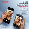 Selfie Monitor Screen with Bluetooth-compatible Remote Control Magnetic Clip Live Screen Sharing Adjustable Brightness Live Stream Selfie Monitor