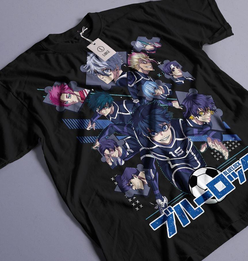 

blue lock Team T-shirt Yoichi Isagi Meguru Bachira Kunigami Rin I Anime Shirt 4XL