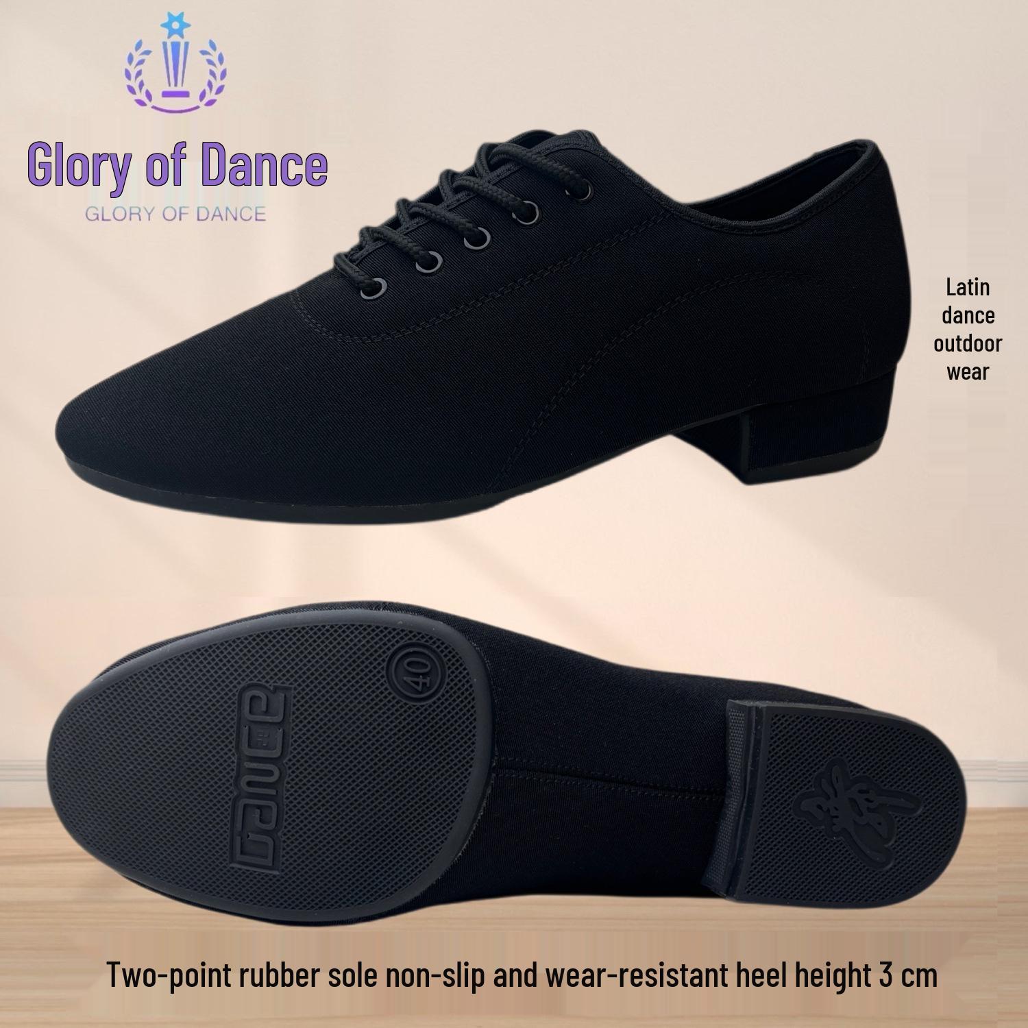 

Мужские танцевальные туфли на среднем каблуке с мягкой подошвой для квадратного танца, модерна, бальных танцев, латины, танго, квикстепа, джайва, корриды 41