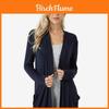 Autumn Winter Women Cardigans Casual Warm Coat Mid-length Knitted Outerwear With Premium Quality Materials