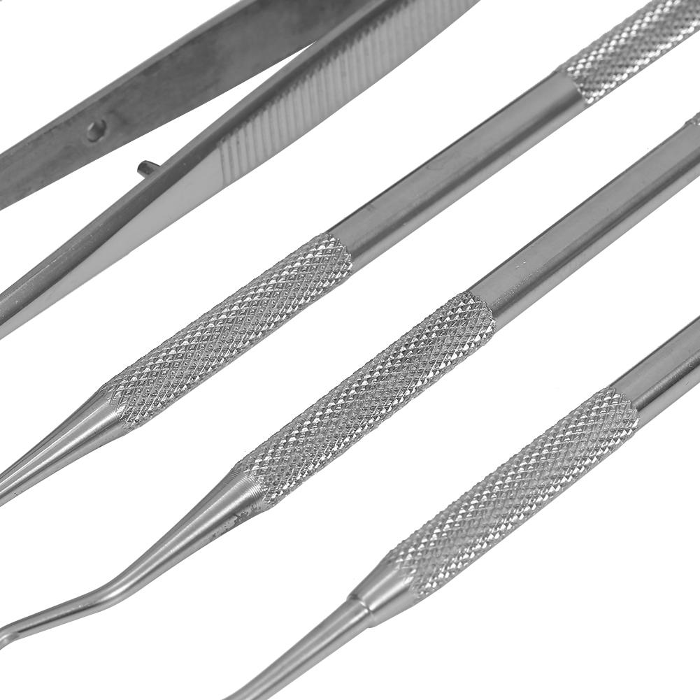 Professional Stainless Steel Dentist Explorer Probe Set Teeth Clean Hygien Examination Tool