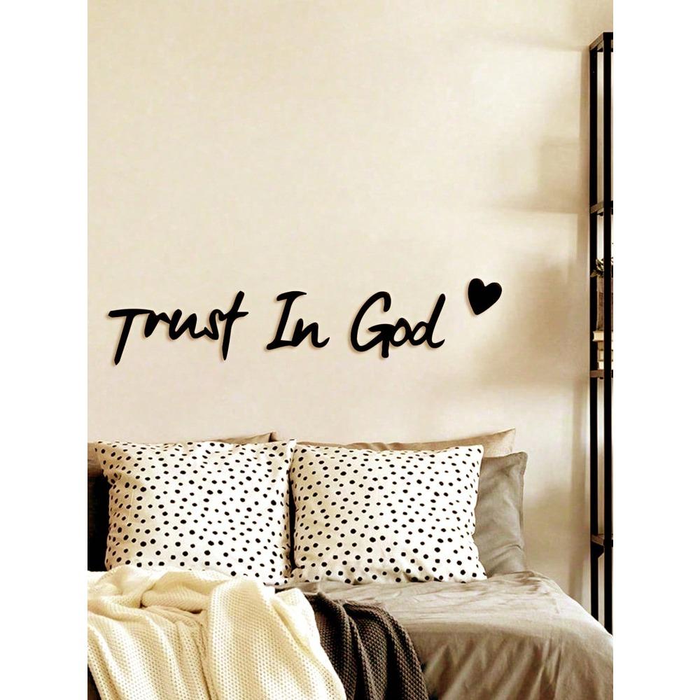 3PCS Christian Metal Wall Art Inspirational Home Decor Religious Gift