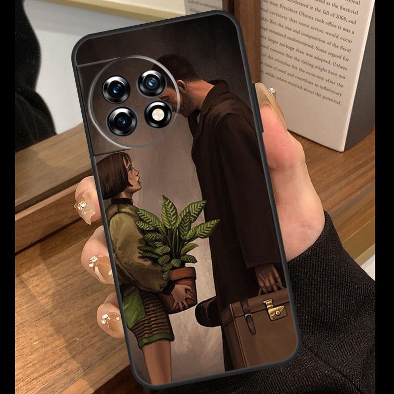 Retro Leon The Professional Case For OnePlus 15 R 13T 13R 12R 10T 8T 13 12 11 9 10 Pro Nord 5 CE 4 2 3 Lite N20 N30 Cover