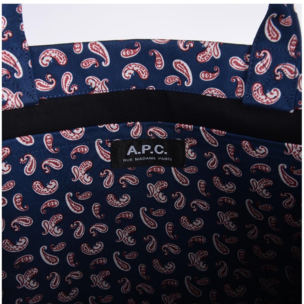Apc Loup Paisley Tote Bag M61442