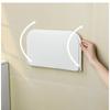 1PC Folding Wall Mounted Shelf Saving Space Foldable Storage Rack Punch-Free Phone Holder Wifi Router Storage Tray BathroomOrganizer