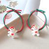 2024 Christmas Santa & Reindeer Hair Ties - High Elasticity (2-Pack)