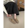 Casual versatile flat-soled loafers, one-pedal lazy shoes, soft-soled commuter shoes, Doudou shoes