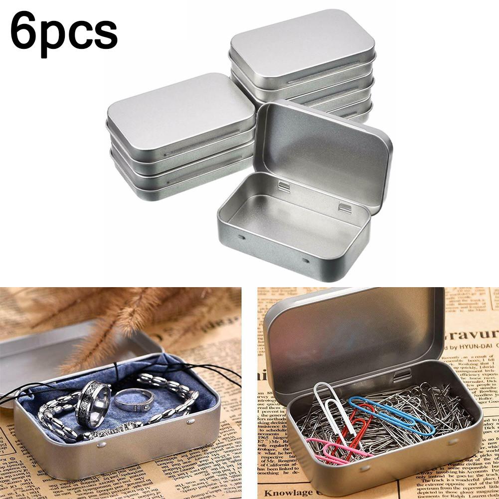 Metal Box Container Convenient Empty For Cosmetics