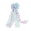 New Toddler Girls Mermaid Big Bow Hairpin Princess Bow Hair Clip for Girls Children Braided Yarn Hairpin Maiden Hair Accessory