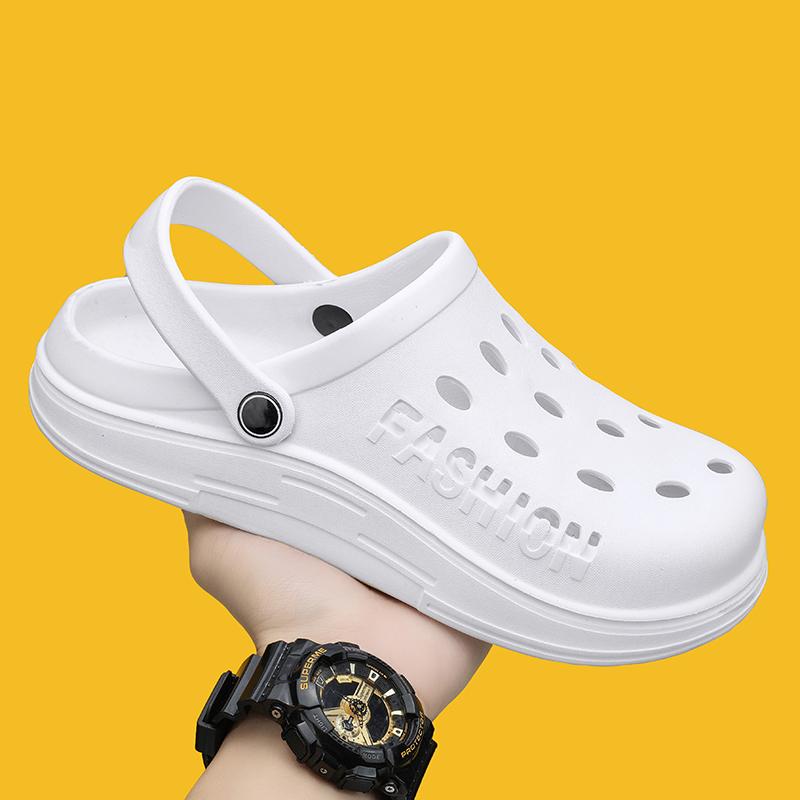 Outdoor Sandals for Men Original Beach Shoes Men’s Slippers Choice Garden Shoes Soft Holiday Casual Summer Man Lightweight 2024