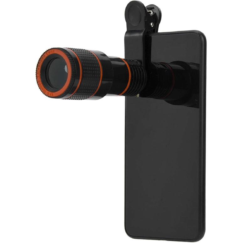 Zoom Lens Kit for Tenth Generation,Telescopic Phone Objectif,Clip On Lens Zoom,Phone Camera Lens Kit,Professional 12X Telephoto Lens Telescopic