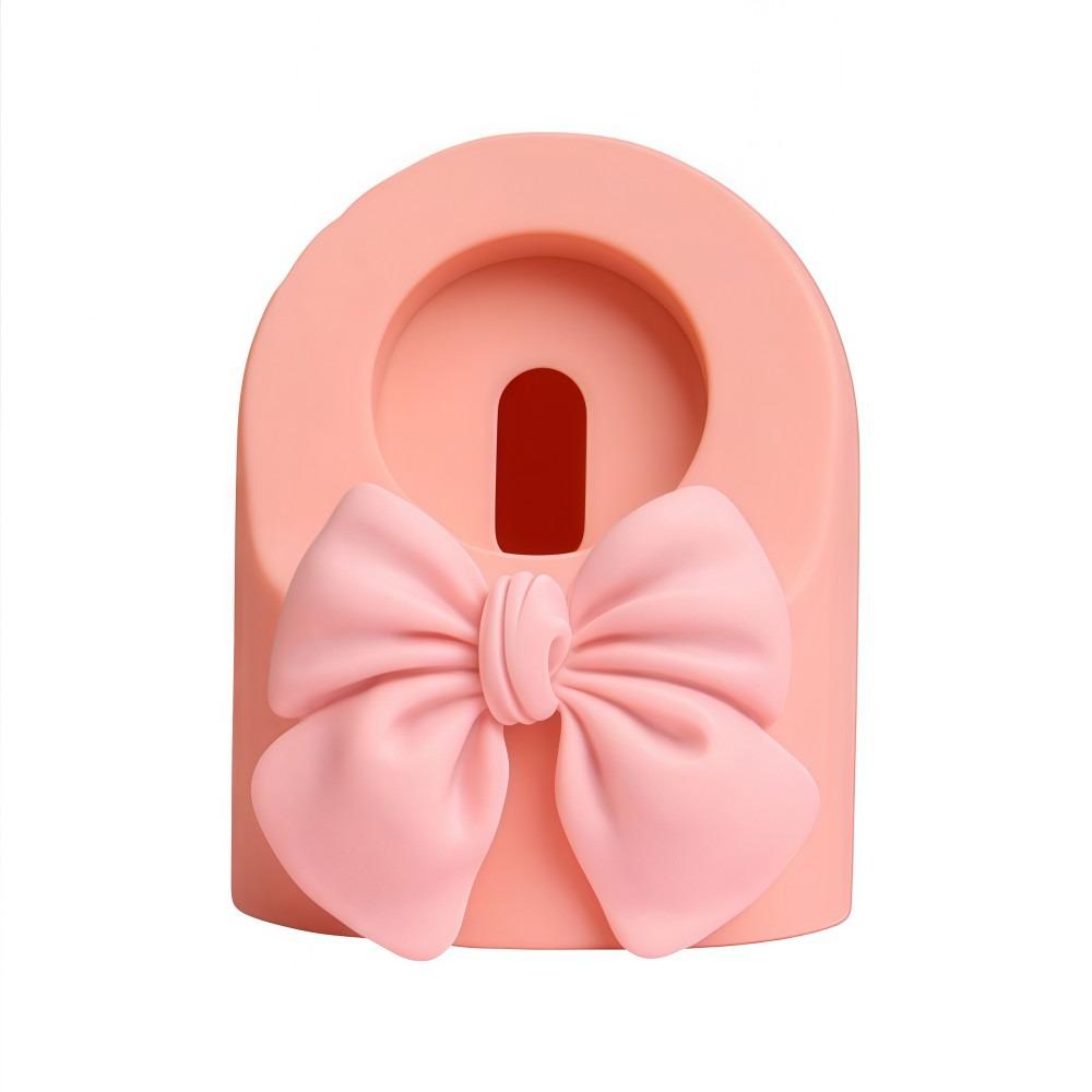 Bow Smart Watch Charger Stand Silicone Anti-slip Watch Charging Dock Shockproof Portable Watch Desktop Stand for Apple Watch