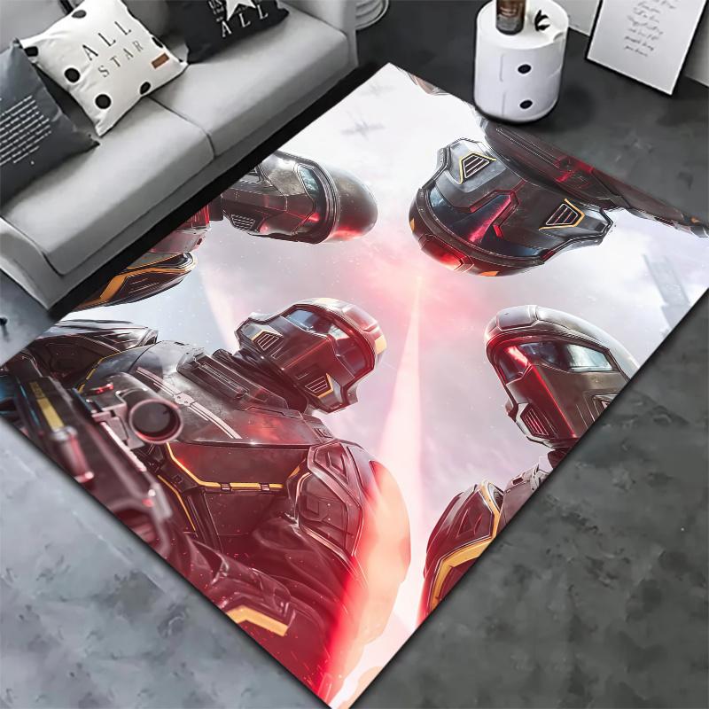 Epic Space Battle Carpet Rug For Living Room Bedroom Home Sofa Decoration Kids Play Nonslip Floor Mat