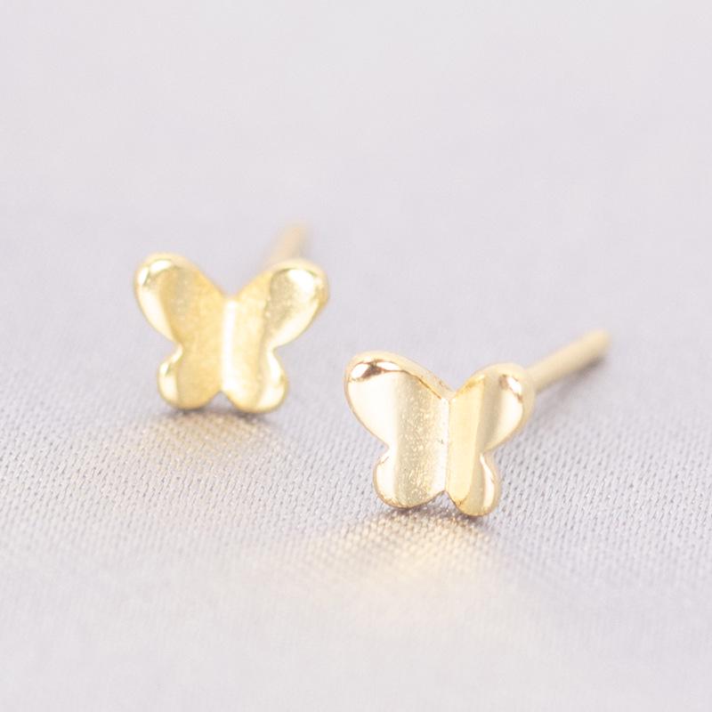 Modne koreańskie kolczyki sztyfty ze srebra s925: Prosty geometryczny design dla kobiet - 25 najlepiej sprzedających się stylów