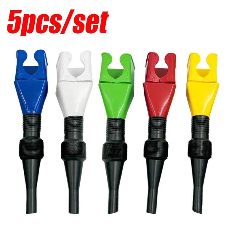 1/5pcs Car Telescopic Fuel Funnel Universal Motorbike Engine Oil Petrol Filter Transfer Funnel Tool Foldable Portable Funnel