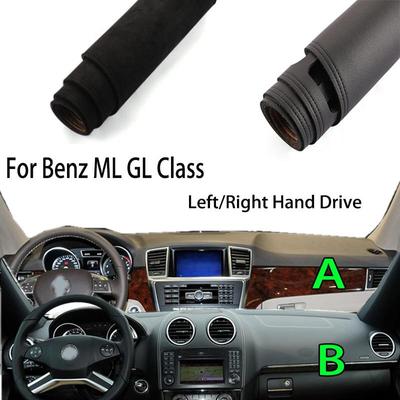 Dla Benz ML GL klasa X166 W166 X164 W164 550 300 320 Dashmat pokrywa deski rozdzielczej Panel przyrządów ochrona przeciwsłoneczna izolacja podkładka ochronna ozdoby dywanowe