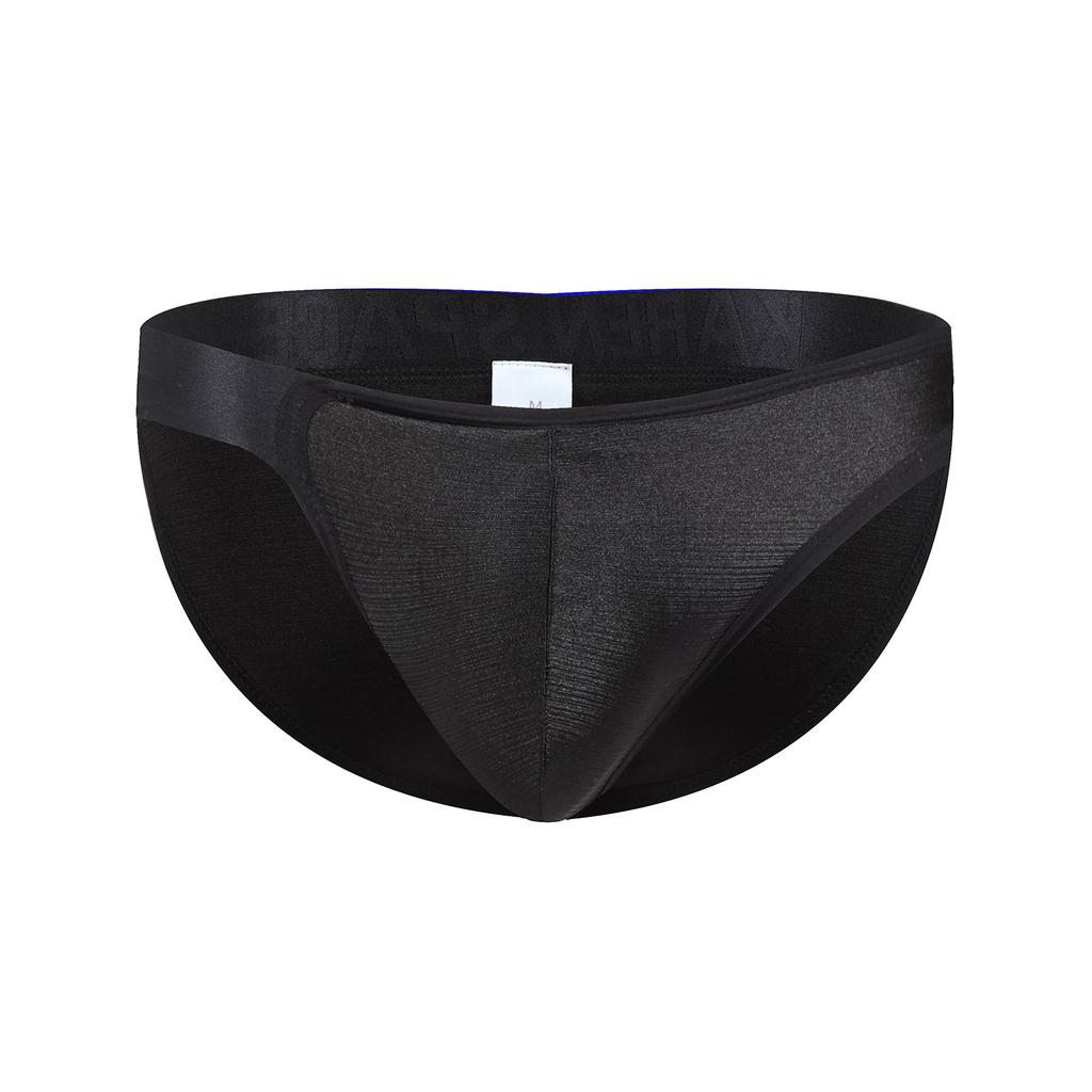 Men's Sexy Lingerie Briefs Men's Sexy Elastic Ice Silk Briefs Men's