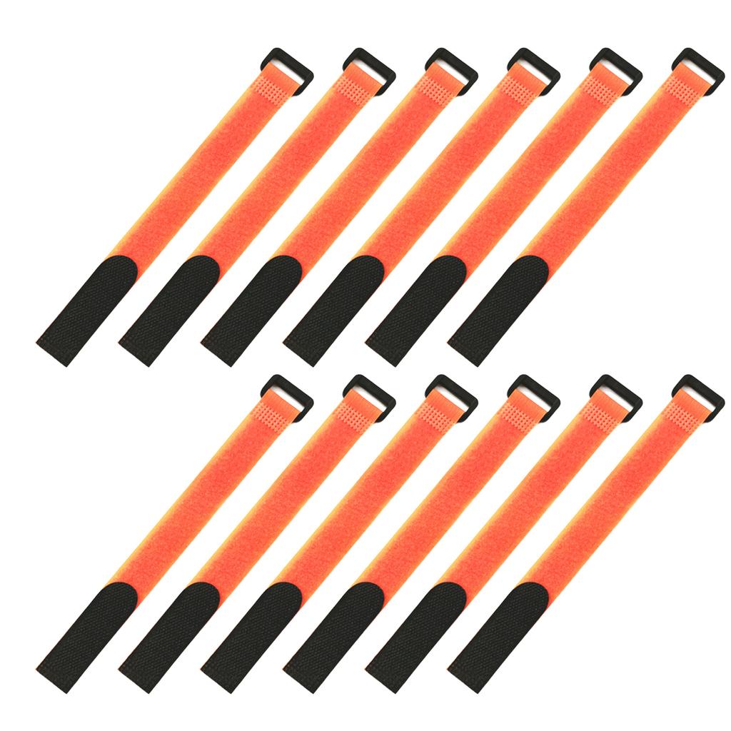 12 ks Držák na prut Popruh Páska Omotávka Rybářské náčiní Držák na prut Opakovaně použitelné stahovací pásky Šle Zapínání Kabelová šňůra