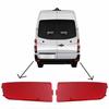 For Mercedes Automative Lighting Reflector Convenient Hot Sale Reliable ABS Plastic High Quality Material Replaceable