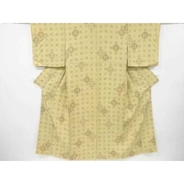 Shujiang flower pattern fine pattern kimono [used] [worn]