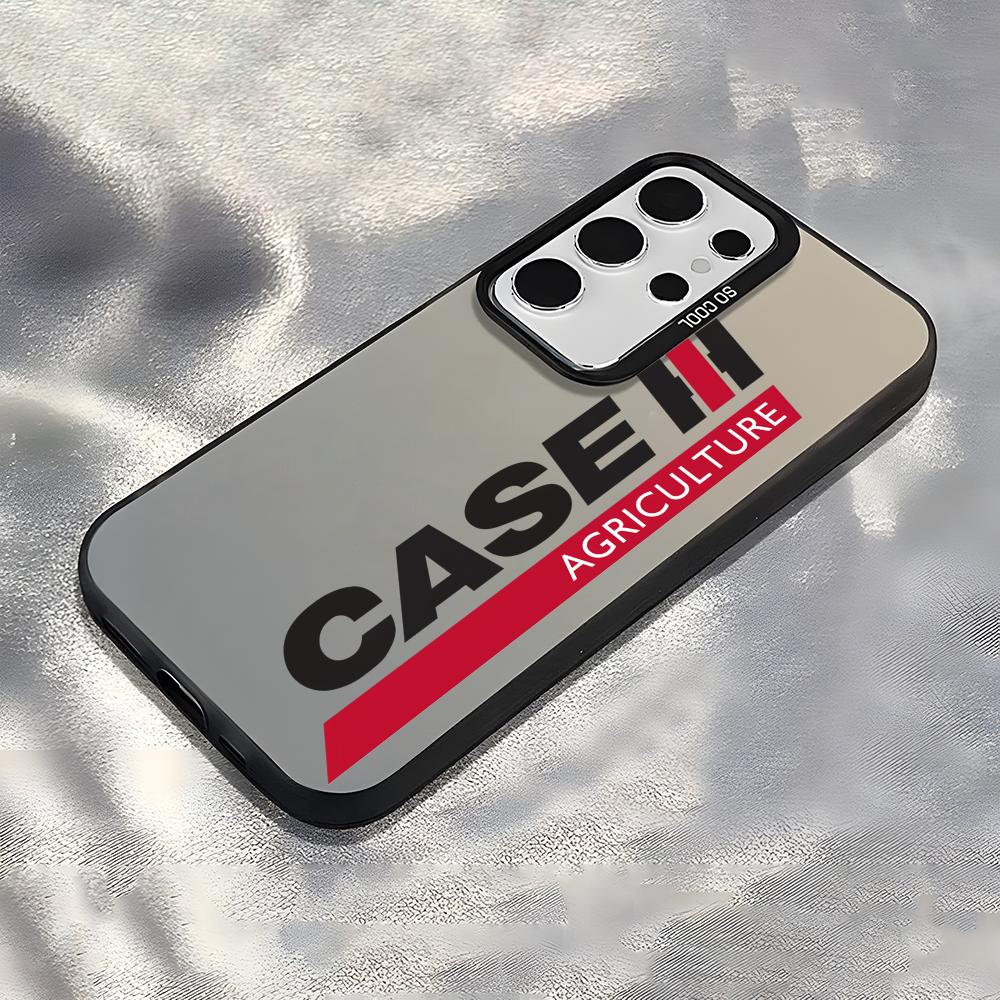 Case I-International Phone Case For Samsung Galaxy S25 Edge S24 S23 S22 S21 S20 Ultra Funda Silicone Silver Cover