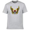 Camiseta con estampado de bandera del club de motociclistas Hell's Angels Support 81, una variedad de ropa de calle para el verano, camiseta fresca para hombre