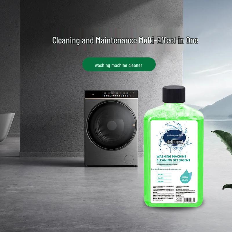Washing Machine Deep Cleanser & Deodorizer: Powerful Descaling, Nourishing, and Stain Removal for Drum Tanks.