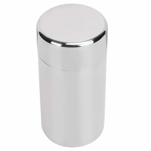 

Portable 304 Stainless Steel Airtight Tea Storage Jar Canister Coffee Bean Container (Large Size 550ml)