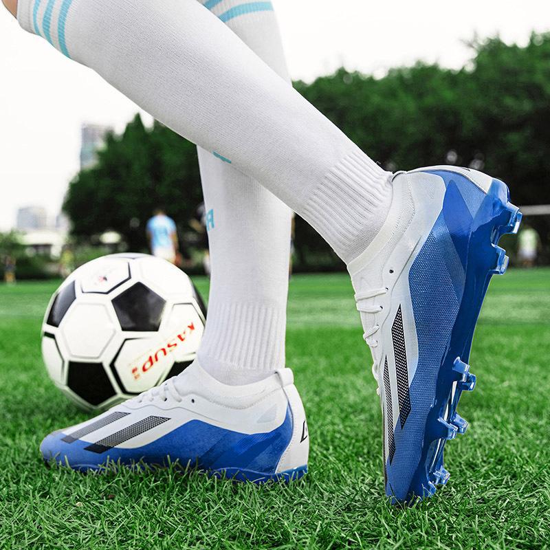 

New World Cup football shoes men s Messi tf broken nails youth women s adult game AG long nails sports shoes 35