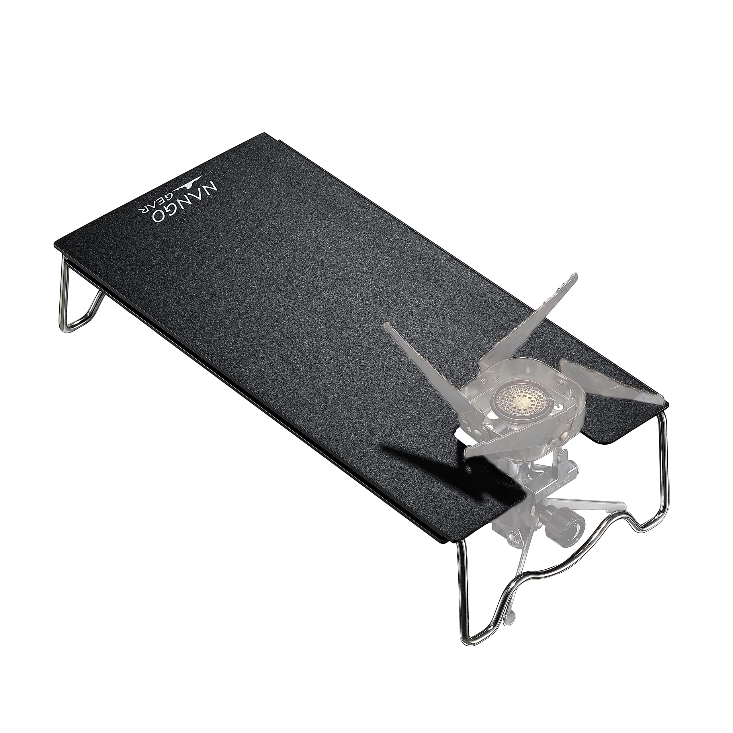 

NANGOGEAR Одноконфорочная плита Solo Kitchen для Iwatani CB-JCB, Алюминиевый стол с теплозащитой и сумкой для хранения, Черный, Походная кухня, SOLO KITCHEN 20203-BK