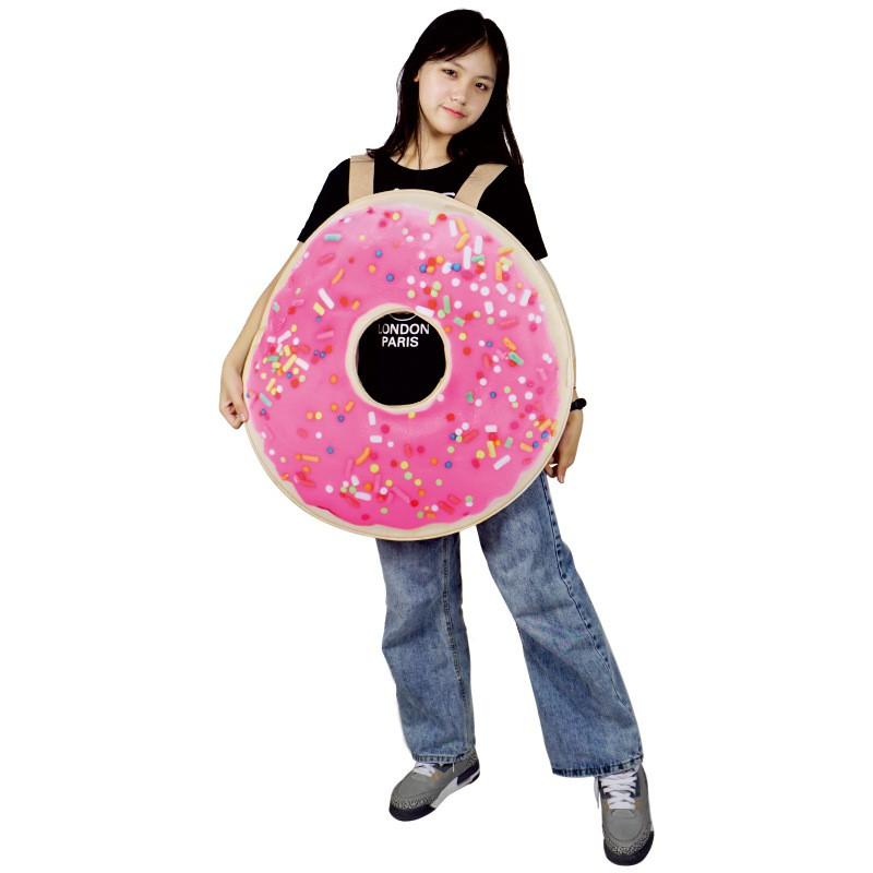 Halloween Costume Set Family Matching Outfit Kids Adult Donut Themed Cosplay Photography Party Accessory