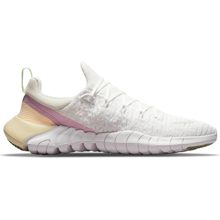 New Nike Free Run 5.0 Summit White Pink 2021 Women's CZ1891-100