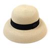 Yunibeosyeolkemiseuteuli Summer Beige Bowl Panama Hat Panama Hat