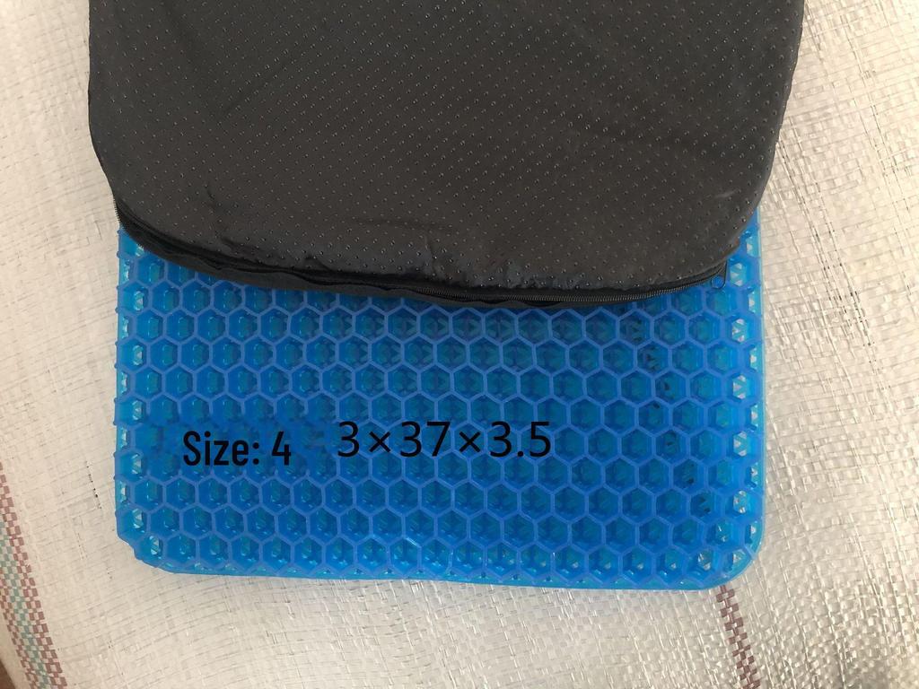 Hűsítő gél méhsejt ülőpárna autókhoz és irodákhoz