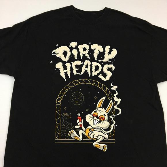 

Vintage Dirty Heads Band Bunny T-Shirt Size S to 5XL NZ116 FREE SHIPPING Unisex T-Shirt XXL