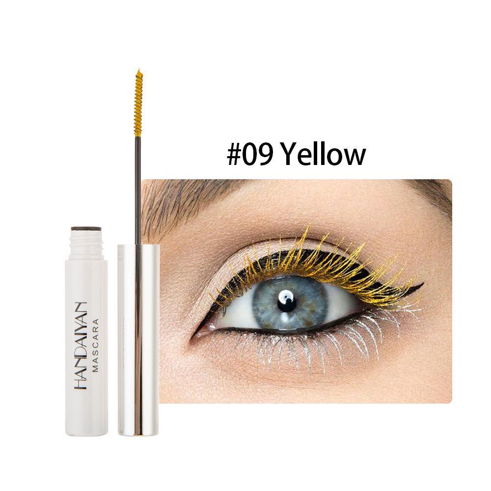 HANDAIYAN Long-lasting Waterproof Colored Mascara - Smudge-proof Lengthening, Volumizing, Curling Eyelash Serum