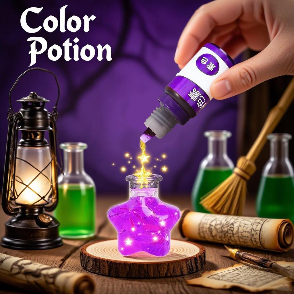 Children's DIY Magic Potion Set - Creative Educational Toy with Wishing Bottle