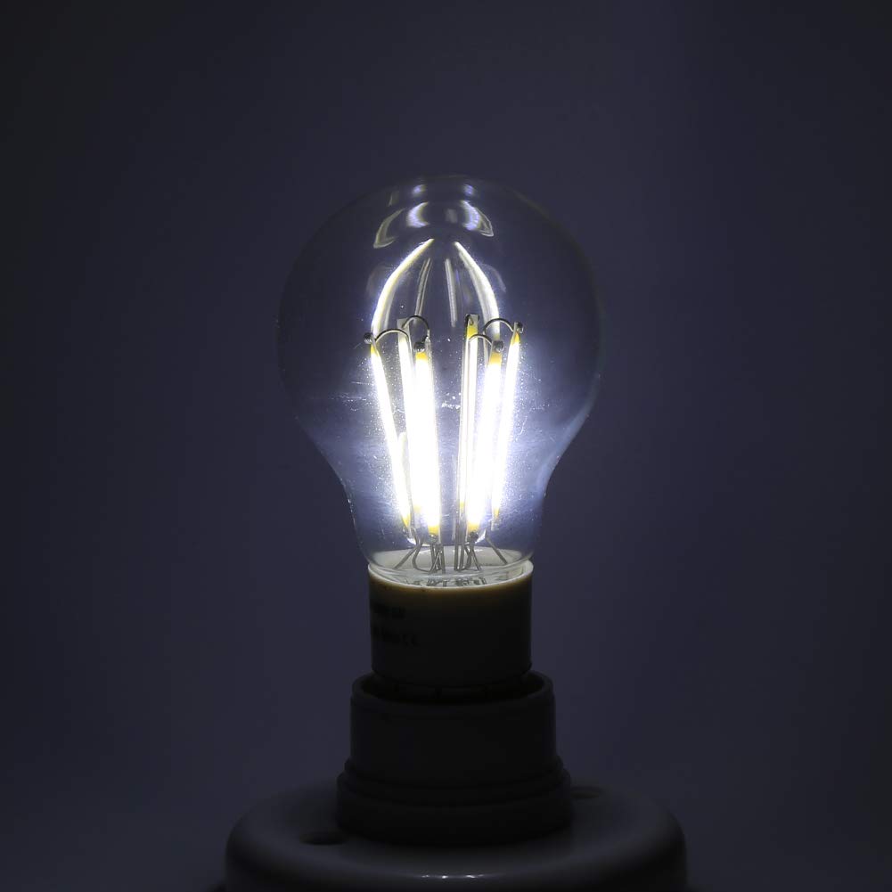 E27 COB LED Bulb, High Brightness, Multi-Place Application, 360 Degree Non-Dimmable, Energy Saving, 12V LED Filament Bulb (6W)