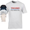 Techno TShirt Dance Rave Music Electronica Ambient Edm Tesco Spoof