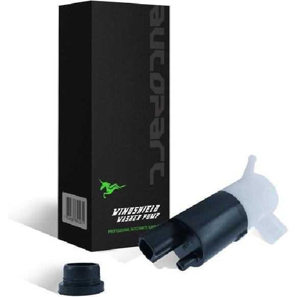 1pc 12V Windshield Washer Fluid Pump Motor w/Grommet