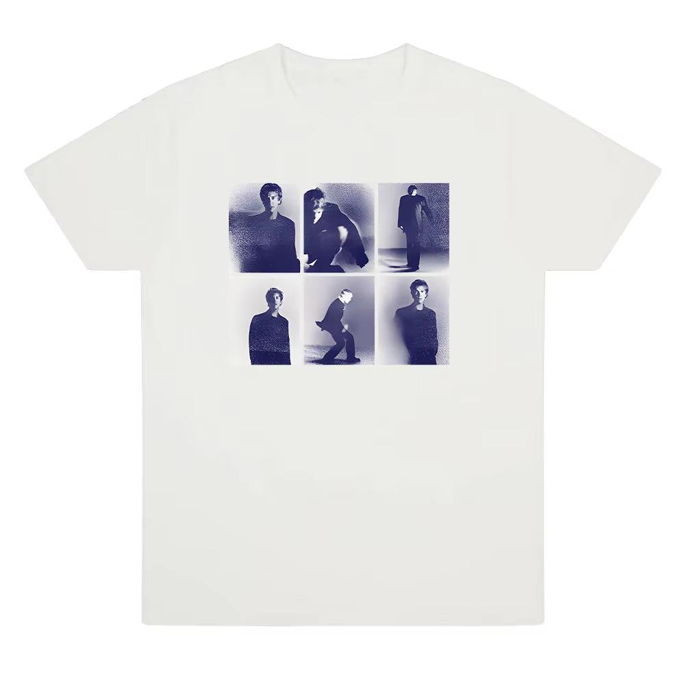 

2026 Tom Odell Blue Slides Tee Summer Cotton Breathable Short Sleeve Women Men High Street Retro Casual Streetwear Ins 2XL