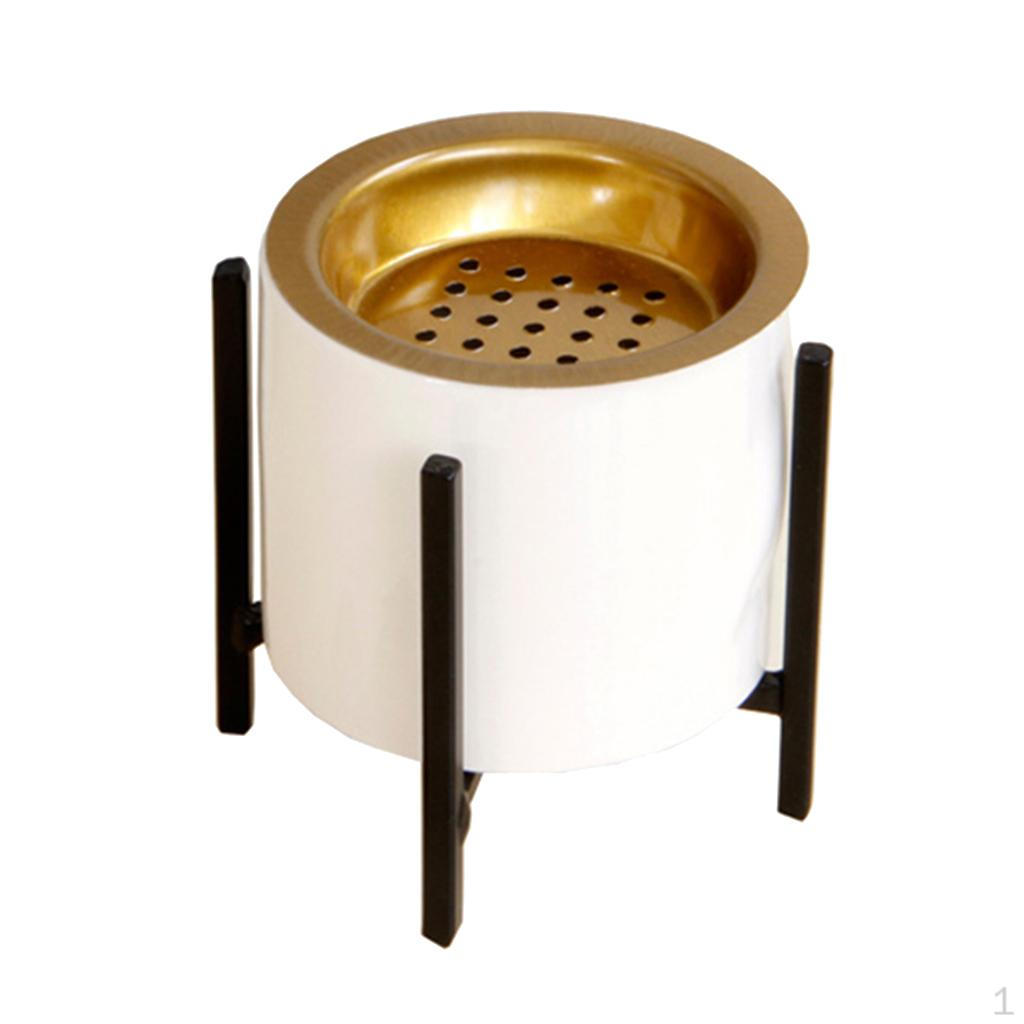 Подставка Керамическая Кадильница с Железом для Клуба Black Bracket-S