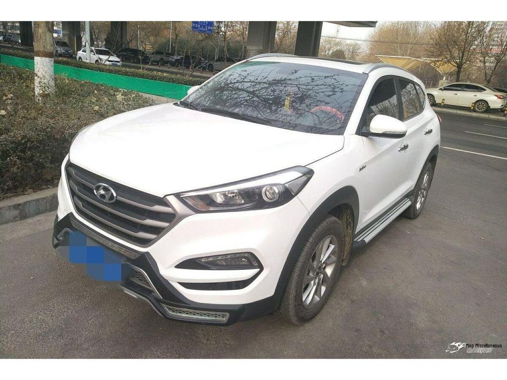 Hyundai Tucson '15 LED Daytime Running & Fog Light Grille Assembly