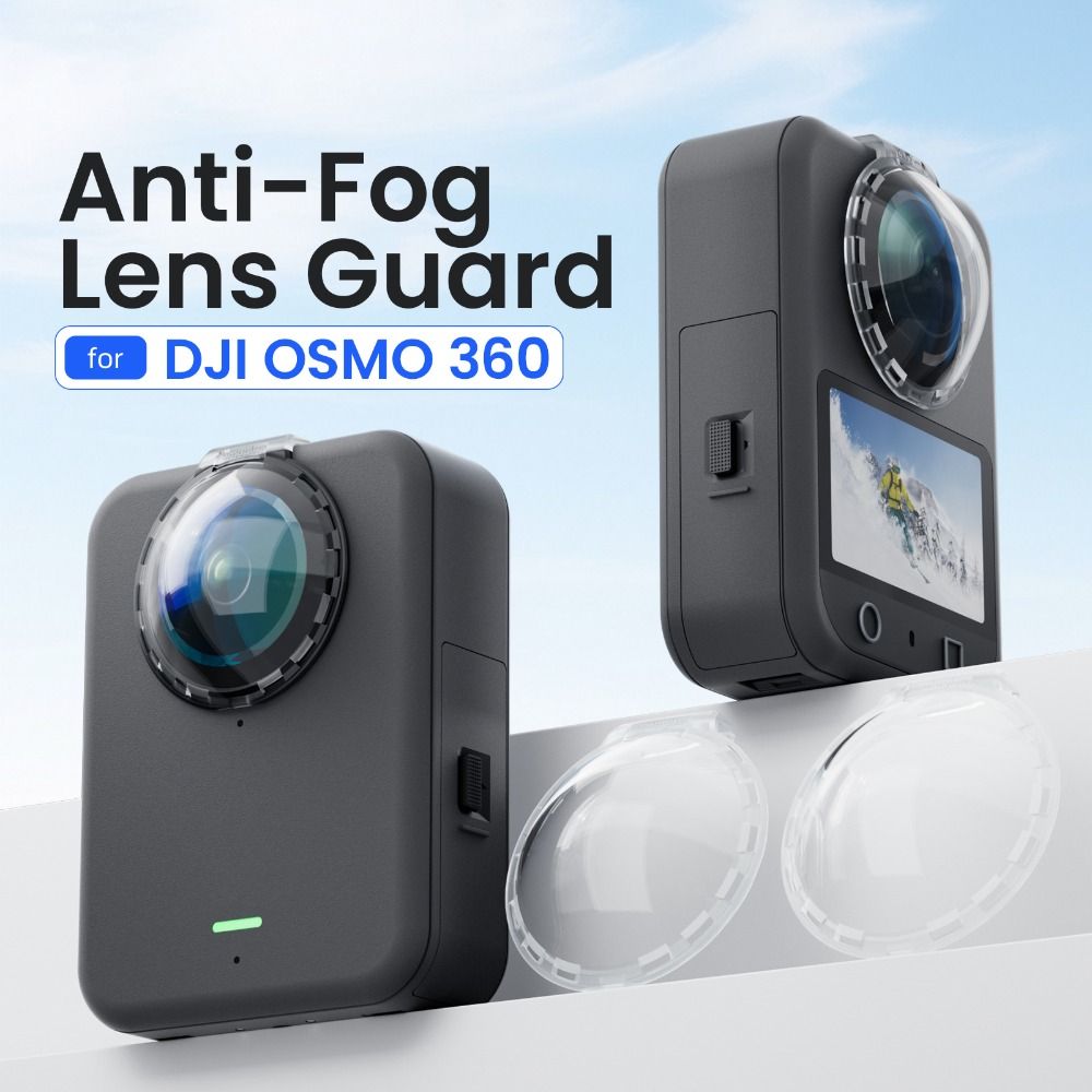 Anti-Scratch Lens Guard Plastic Protective Lens Cap for DJI Osmo 360 Panoramic Camera Accessories