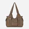 Minoc Rosa Studded Bag (Brown)