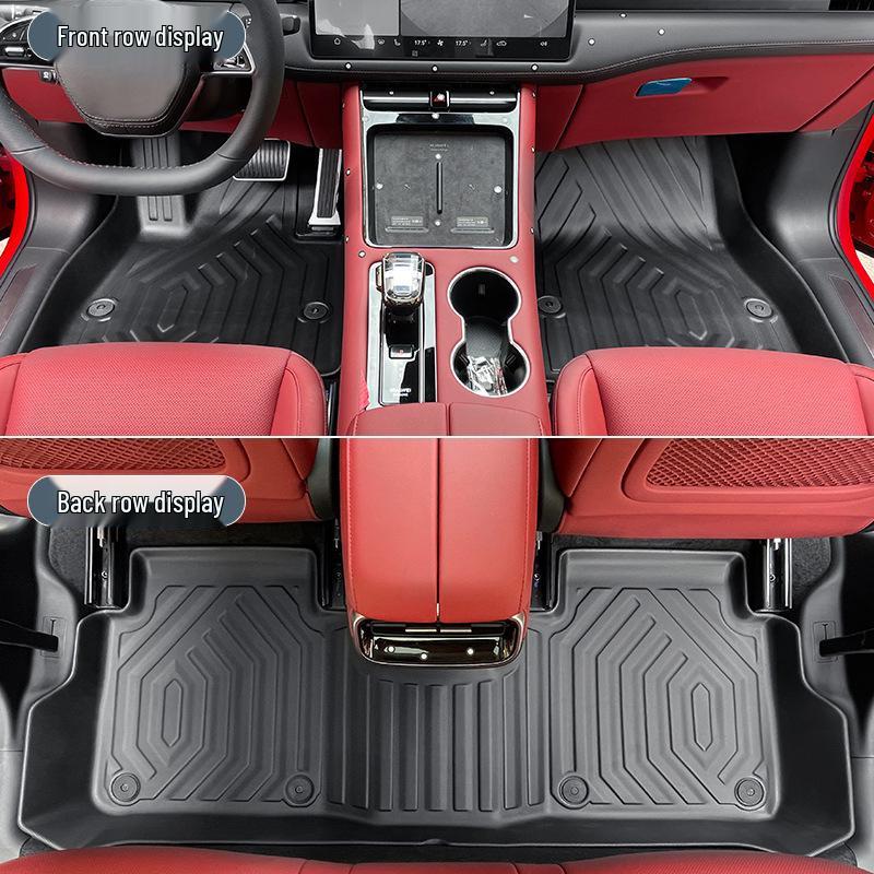Eco-Friendly TPE Floor and Trunk Mats with Seat Back Protectors for 2022-2025 AITO M5