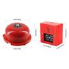 4 Inch Manual Call Point Fire Alarm 100db Pull Station Schools Fire Alarm Metal Fire Control Internal Strike Type Electric Bell