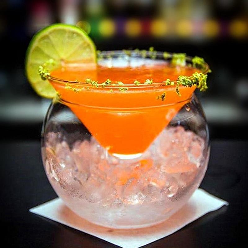 Amerikaanse Innovatie Split Type Doe-het-zelf Moleculaire Gastronomie Cocktailglas Kegel Rond Bol Glazen Set Martini Glas Smoothies Container