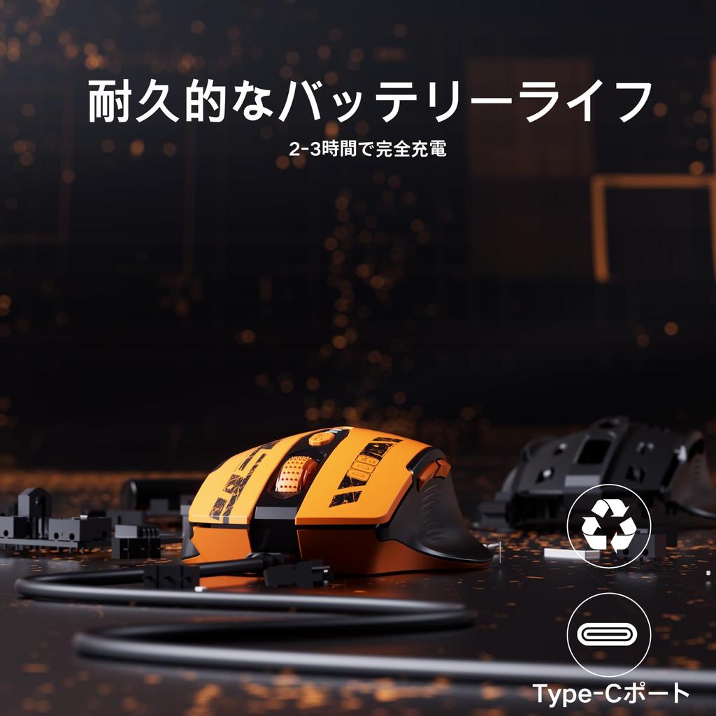 Upgraded Bluetooth Wireless 3 Connection Modes Rechargeable Ergonomic Wireless Mouse with Visual Battery DPI Ideal for Office and Study Mouse,